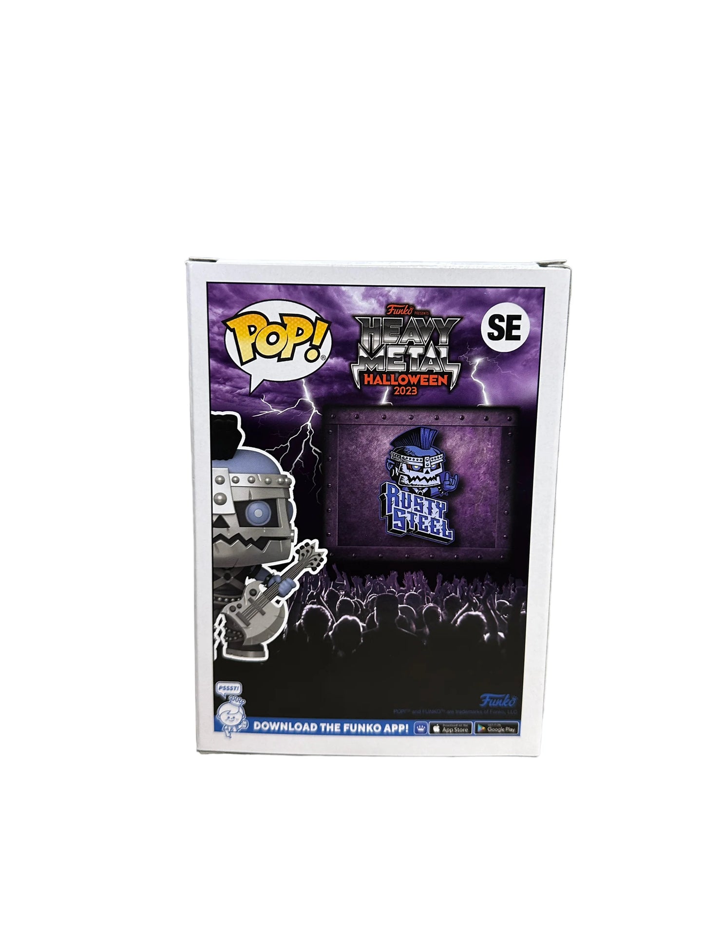 Rusty Steel Funko Pop! - Heavy Metal Halloween 2023 Exclusive LE6000 Pcs - Condition 8.5\/10