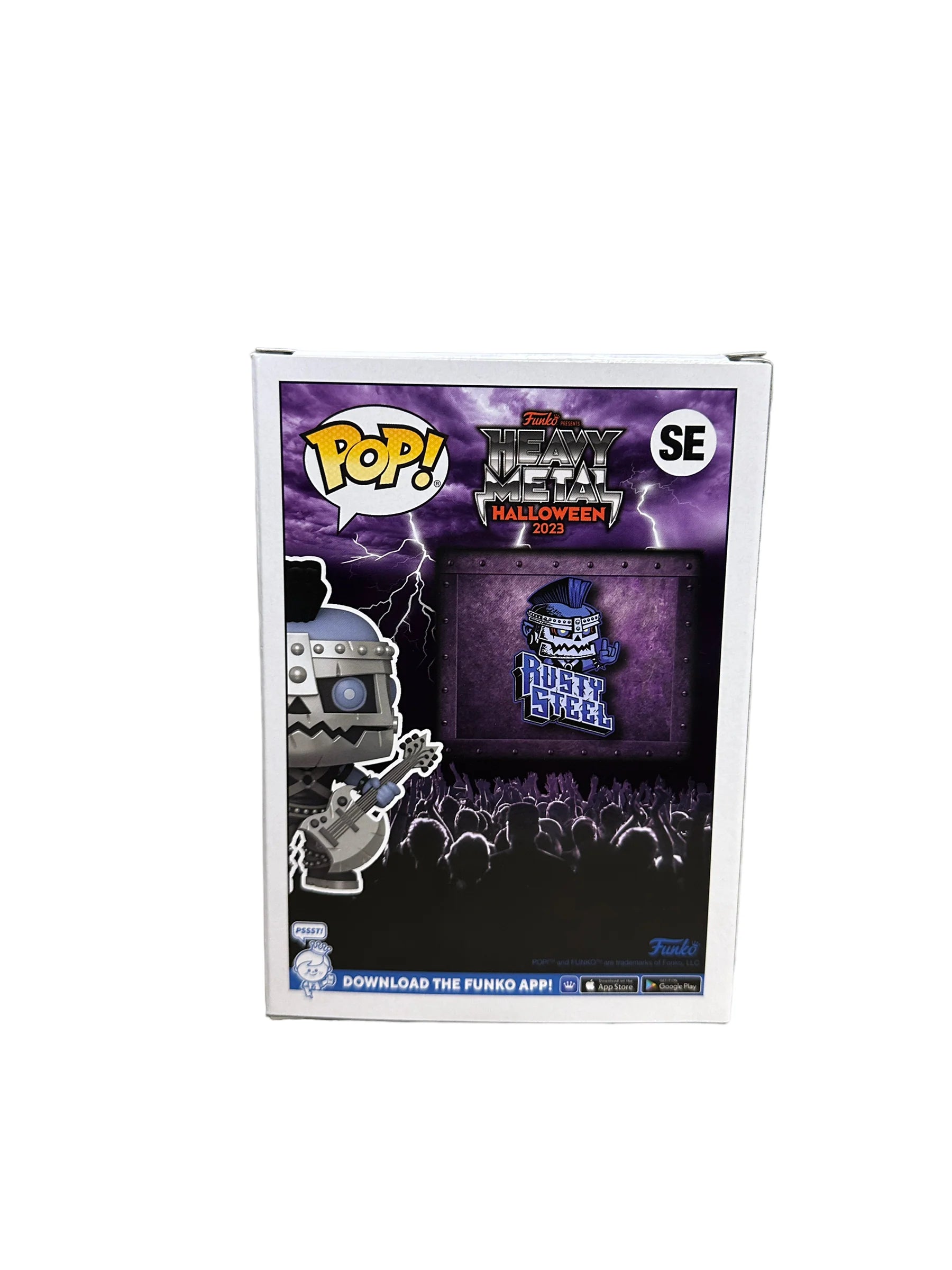Rusty Steel Funko Pop! - Heavy Metal Halloween 2023 Exclusive LE6000 Pcs - Condition 8.5\/10