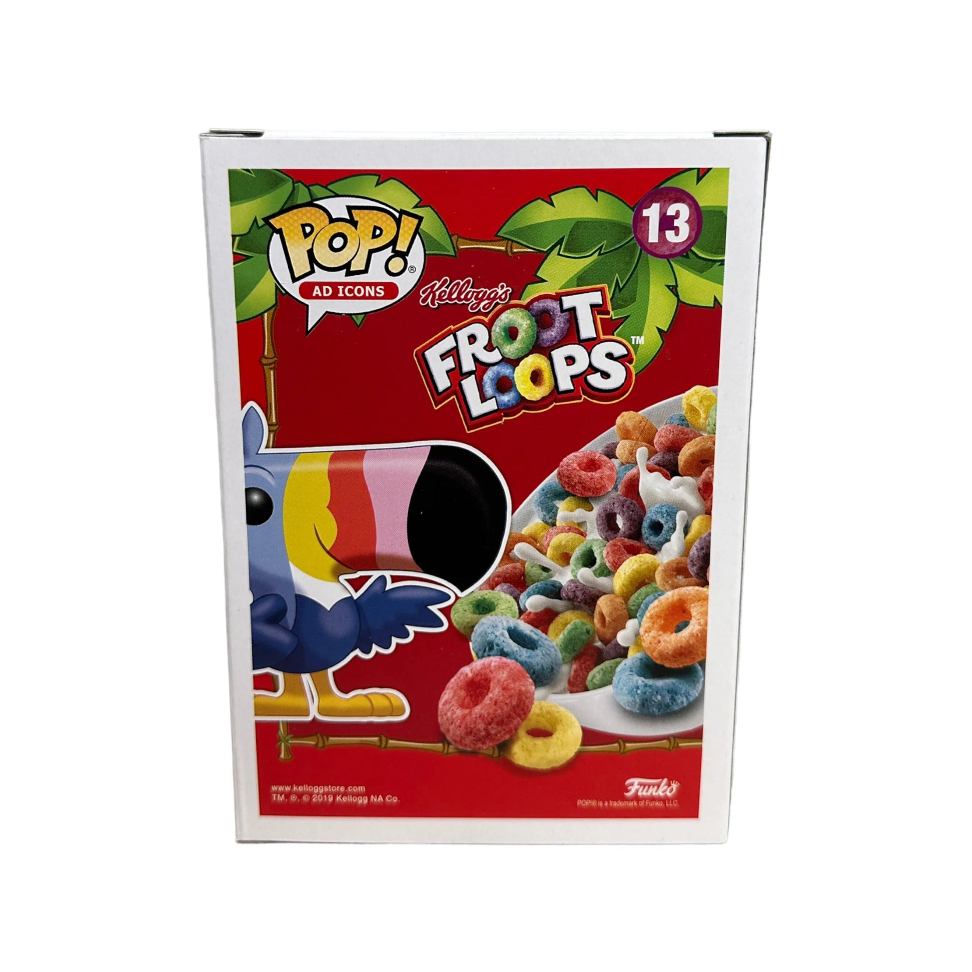 Toucan Sam #13 (Metallic) Funko Pop! - Froot Loops - Funko Fundraiser Baja Scholarship Foundation Exclusive LE1000 Pcs - Condition 8.75\/10