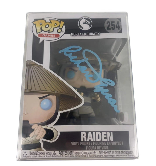 Raiden Mortal Kombat X signed Funko Pop Vinyl