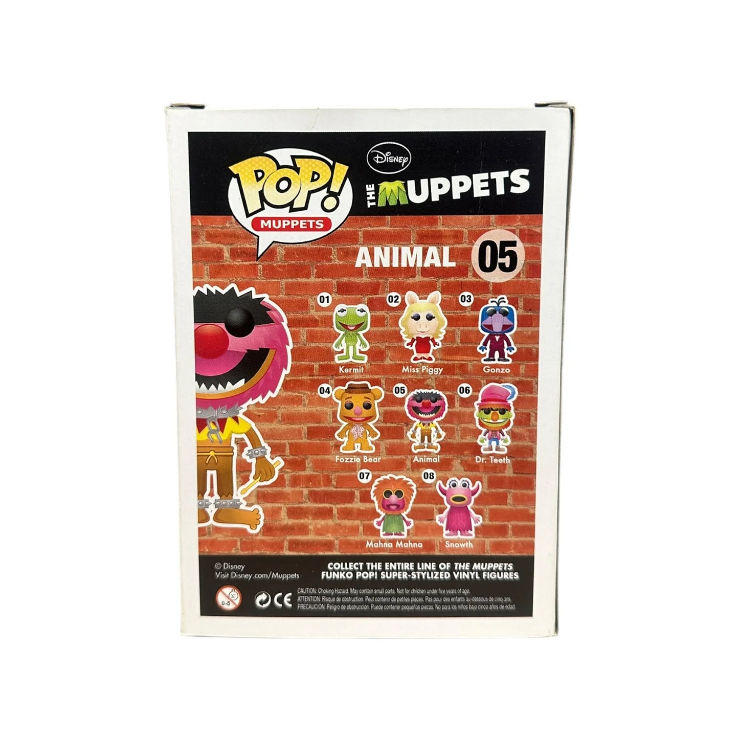 Animal #05 (Metallic) Funko Pop! - The Muppets - SDCC 2013 Exclusive LE480 Pcs - Condition 8\\/10