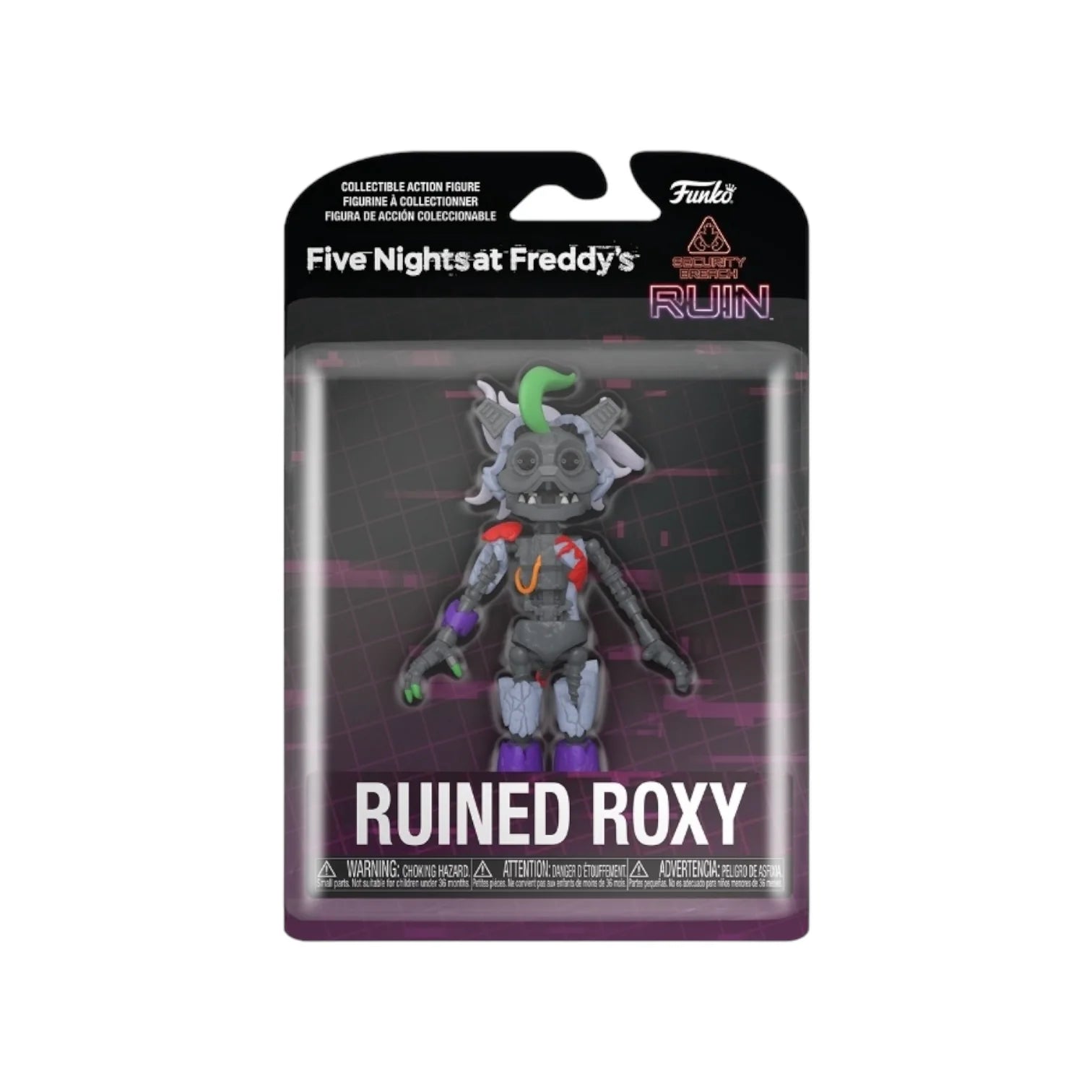 Ruined Roxy Funko Action Figure - Security Breach:Ruin - Five Nights at Freddy's