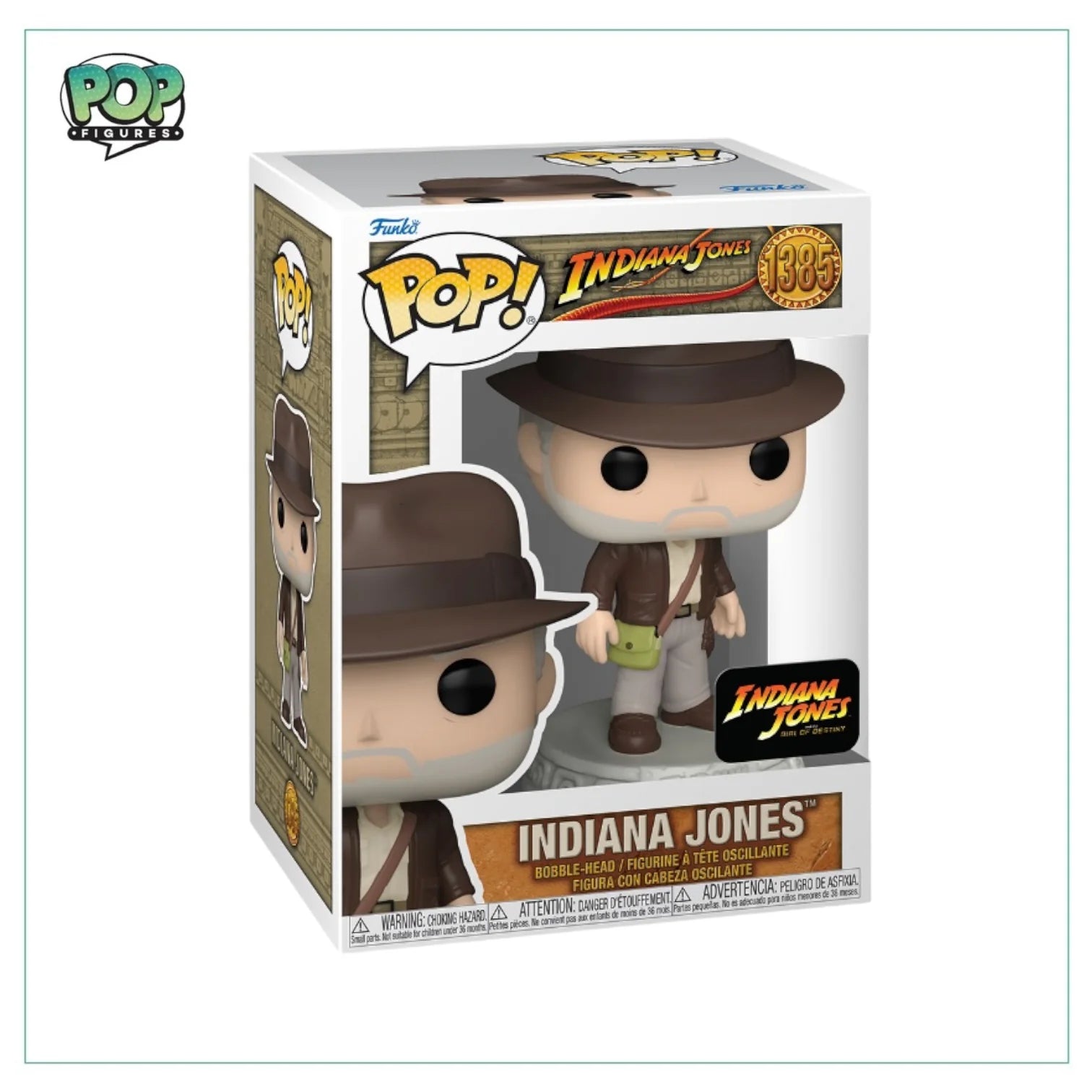 Indiana Jones #1385 Funko Pop - Indiana Jones and the Dial of Destiny