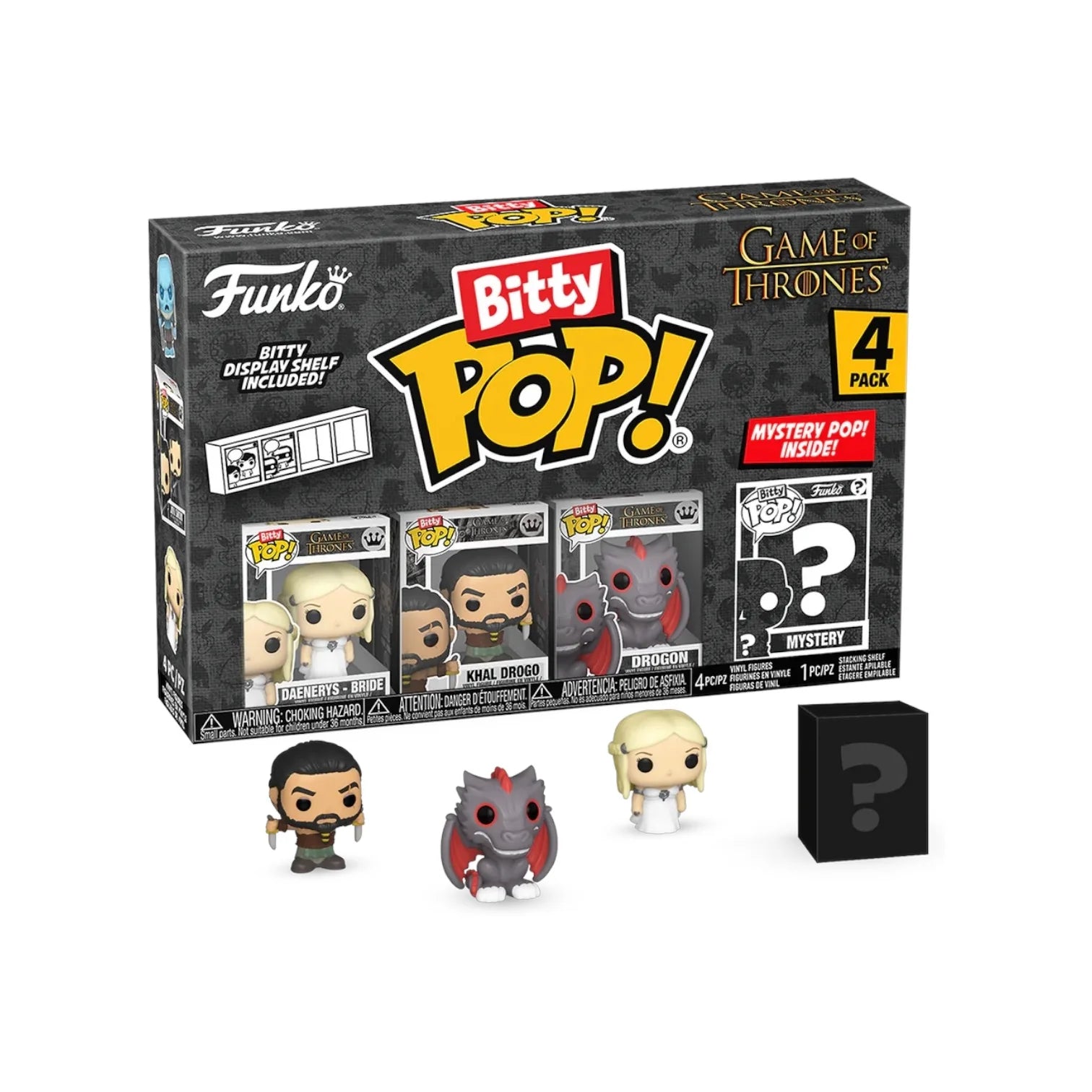 Daenerys Targaryen 4 Pack Funko Bitty Pop! - Game Of Thrones