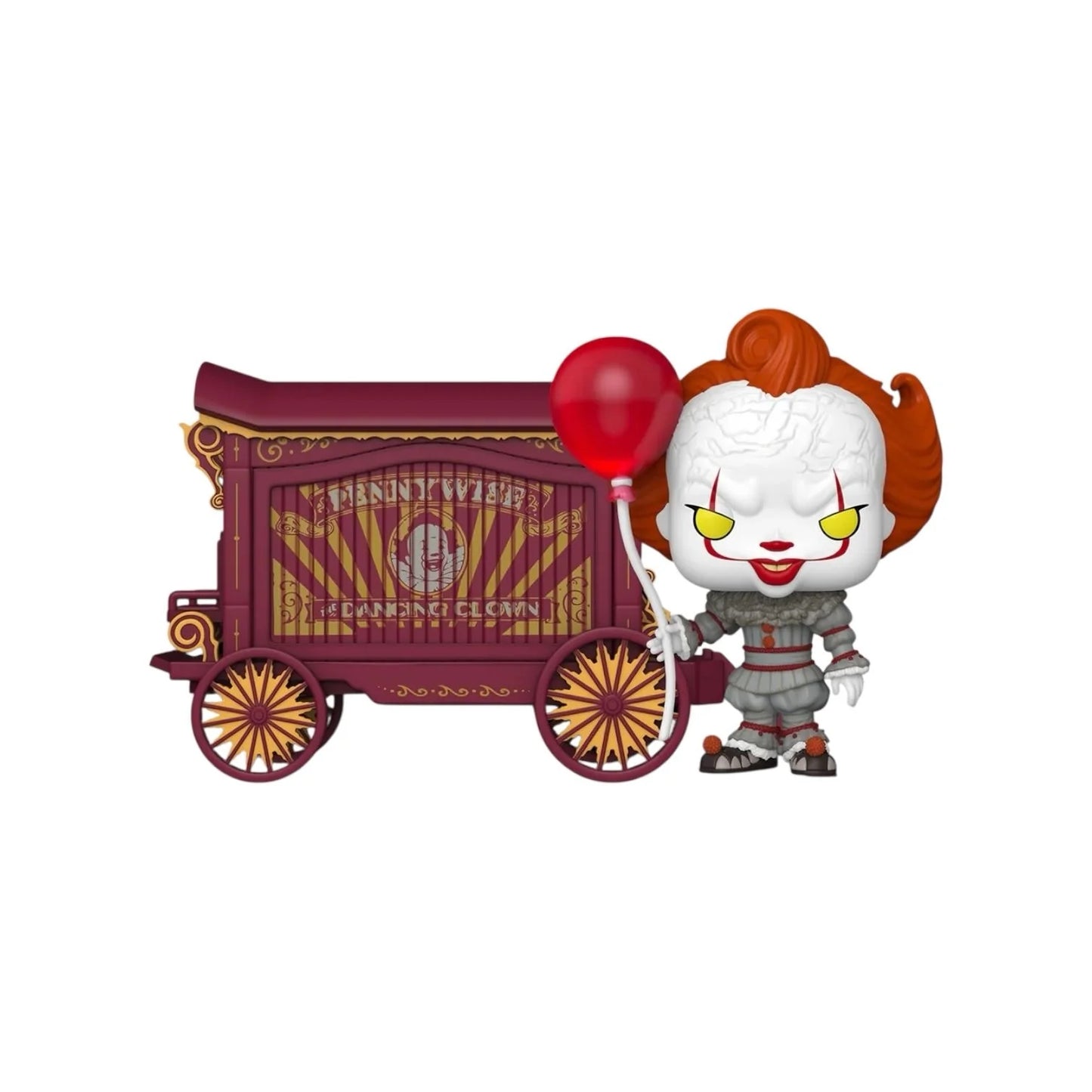 Pennywise with Wagon #49 Town Funko Pop - IT: Welcome to Derry