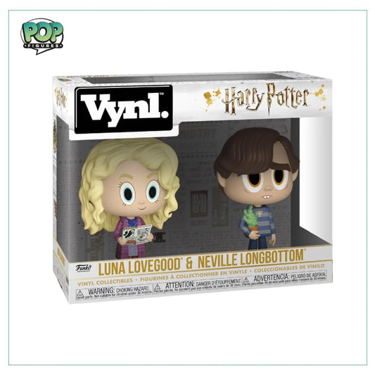 Luna Lovegood \\u0026 Neville Longbottom Funko 2 Pack Vynl. -  Harry Potter
