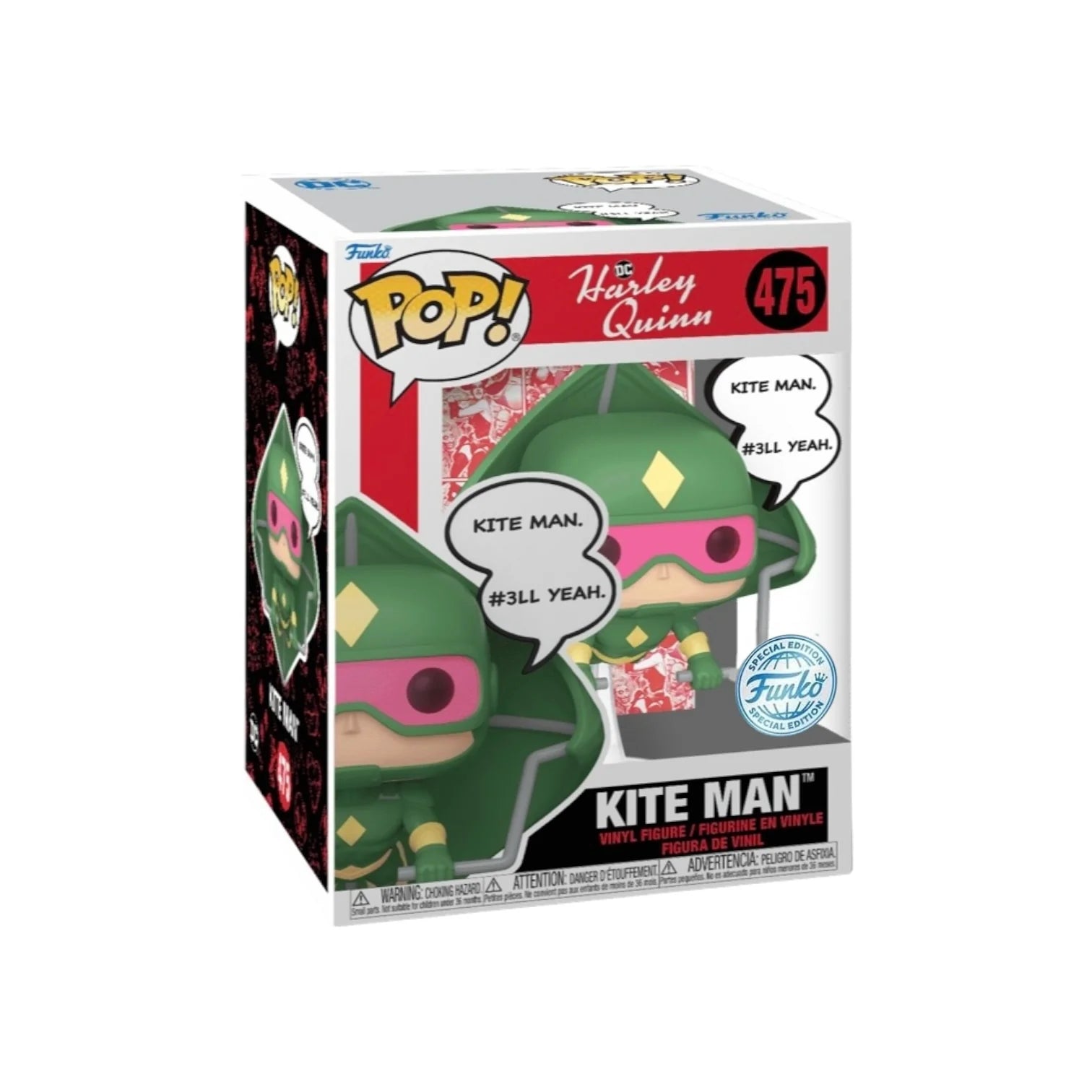 Kite Man #475 Funko Pop! Premium - Harley Quinn - Special Edition