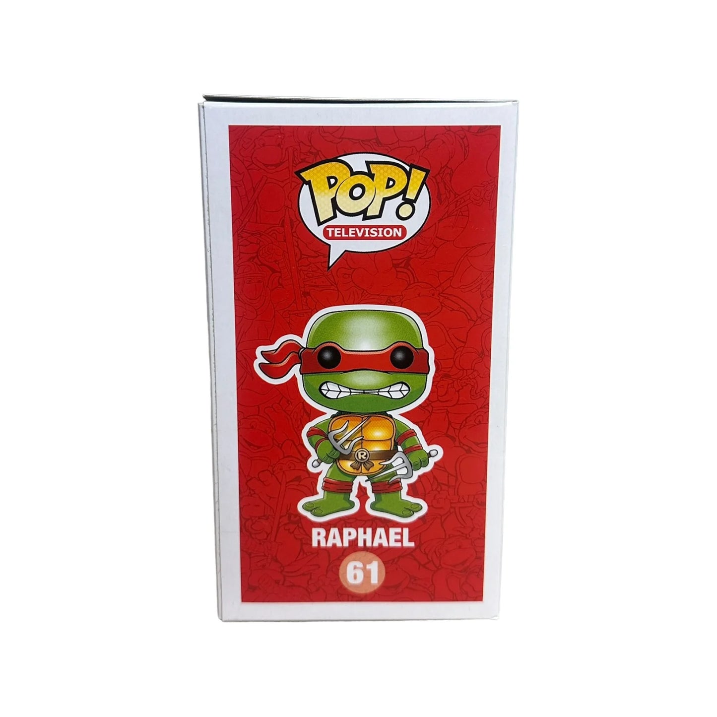 Raphael #61 (Grayscale Metallic) Funko Pop! - Teenage Mutant Ninja Turtle - ACCC 2013 Exclusive LE500 Pcs - Condition 9\\/10