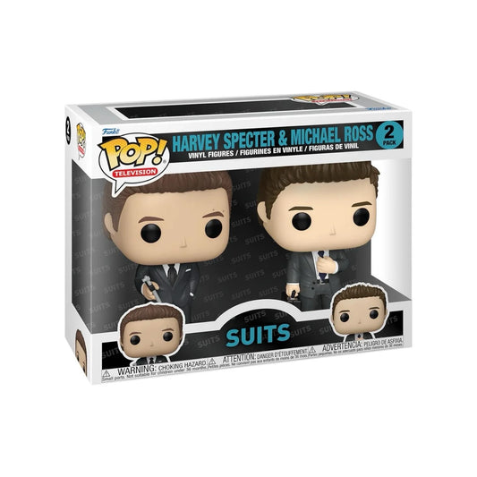 Harvey Specter \\u0026 Michael Ross Funko Pop! 2 Pack - Suits