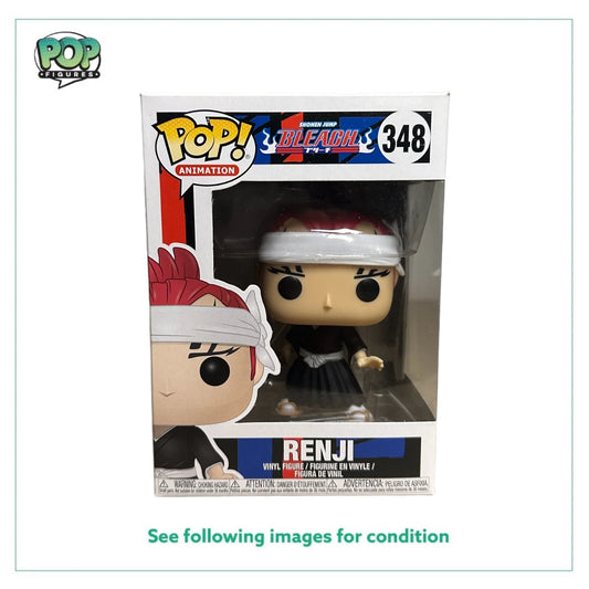 Renji #348 Funko Pop! - Bleach - 2018 Pop! - Condition 8.75\/10