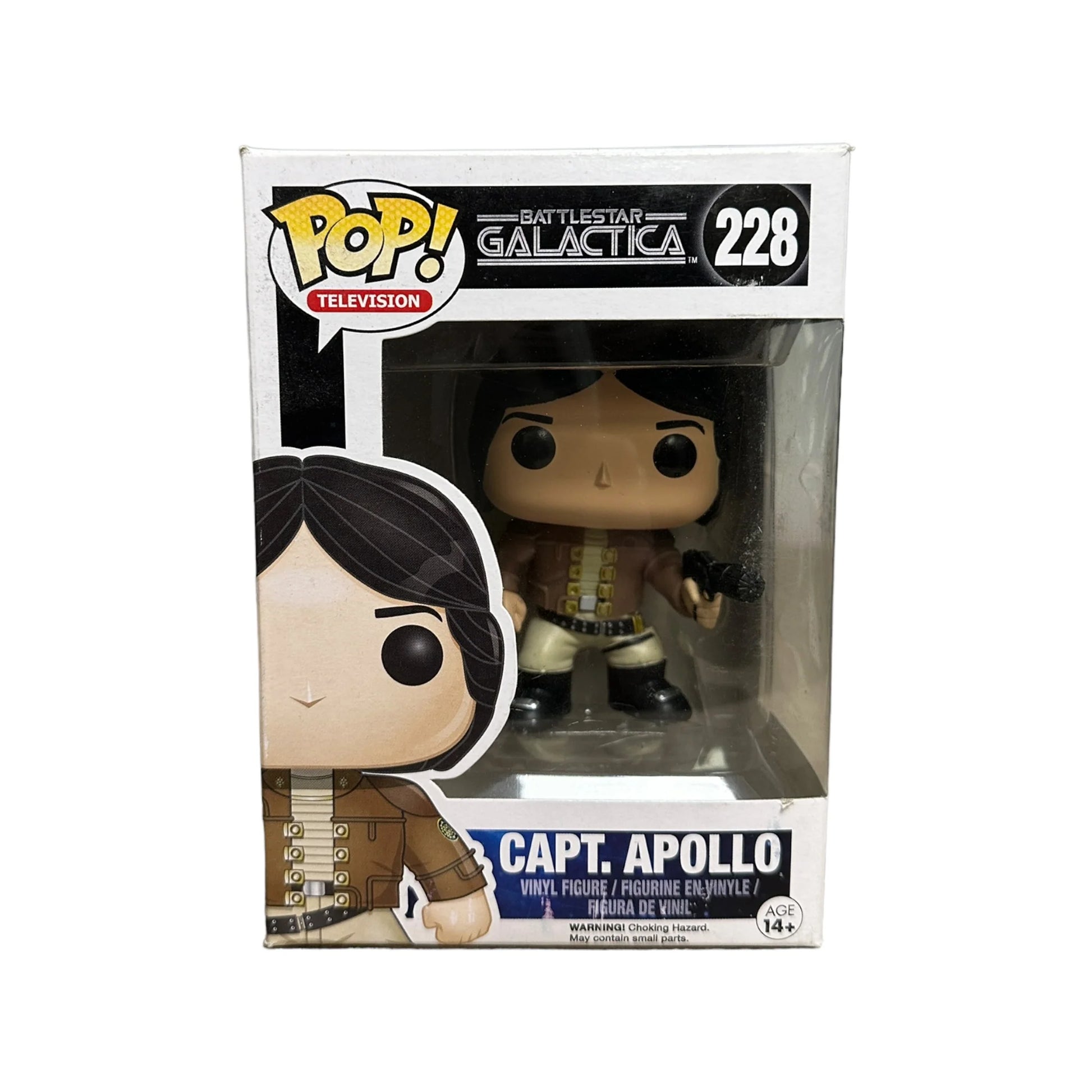 Capt. Apollo #228 Funko Pop! - Battlestar Galactica - 2015 Pop! - Condition 6.5\\/10
