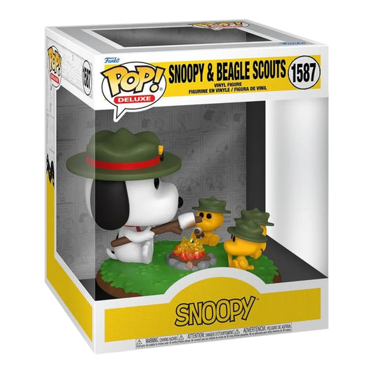Snoopy \u0026 Beagle Scouts #1587 Deluxe Funko Pop! - Snoopy