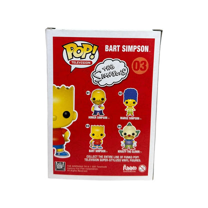 The Simpsons Original Funko Pop Set! - Homer #01, Marge #02, Bart #03, Krusty The Clown #04 - 2011 Pop! - Condition 8-8.5\\/10