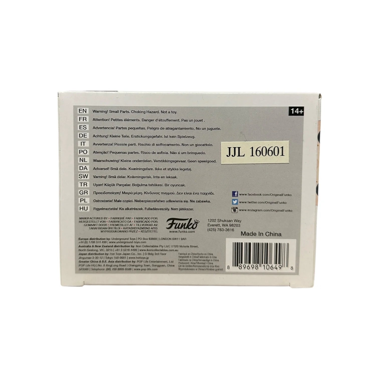 Freddy Funko as Skeletor #54 Funko Pop! - SDCC 2016 Exclusive LE400 Pcs - Condition 8.75\\/10