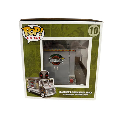 Deadpool's Chimichanga Truck #10 Funko Pop Ride! - Marvel - 2015 SDCC Shared Exclusive - Condition 7\\/10