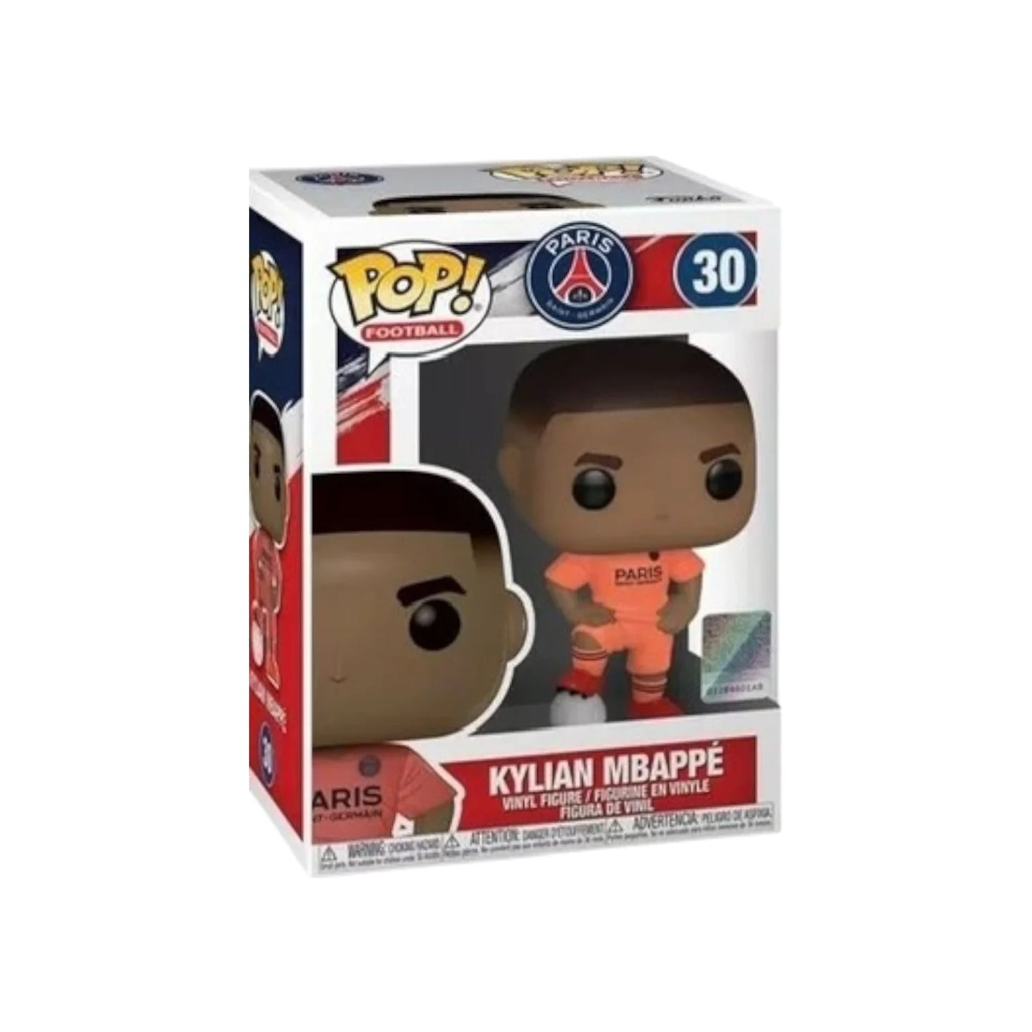 Kylian Mbappé #30 (Away Kit) Funko Pop! - Football: PSG