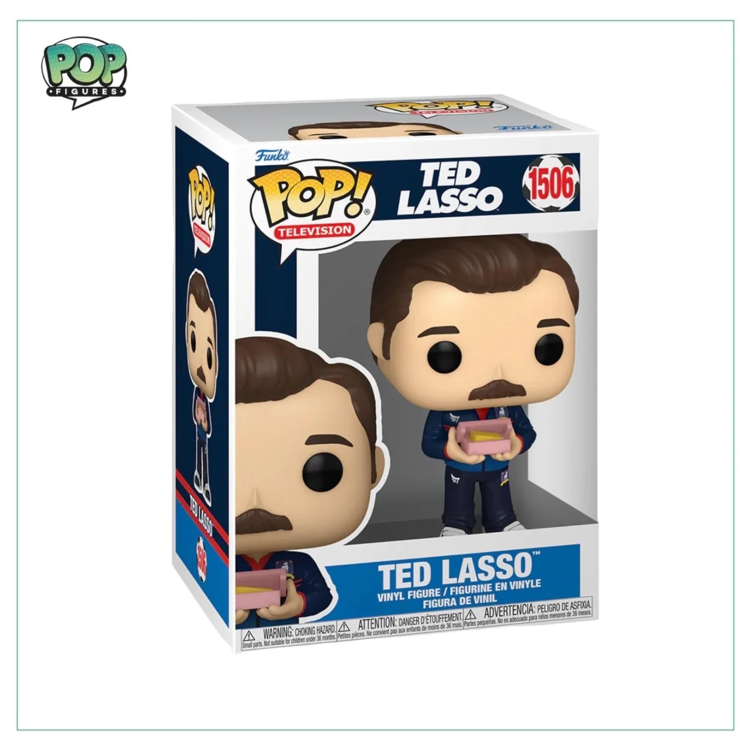 Ted Lasso with Biscuits #1506 Funko Pop! - Ted Lasso