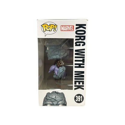 Korg with Miek #391 Funko Pop! - Thor: Ragnarok - NYCC 2018 Official Convention Exclusive - Condition 8.5\\/10