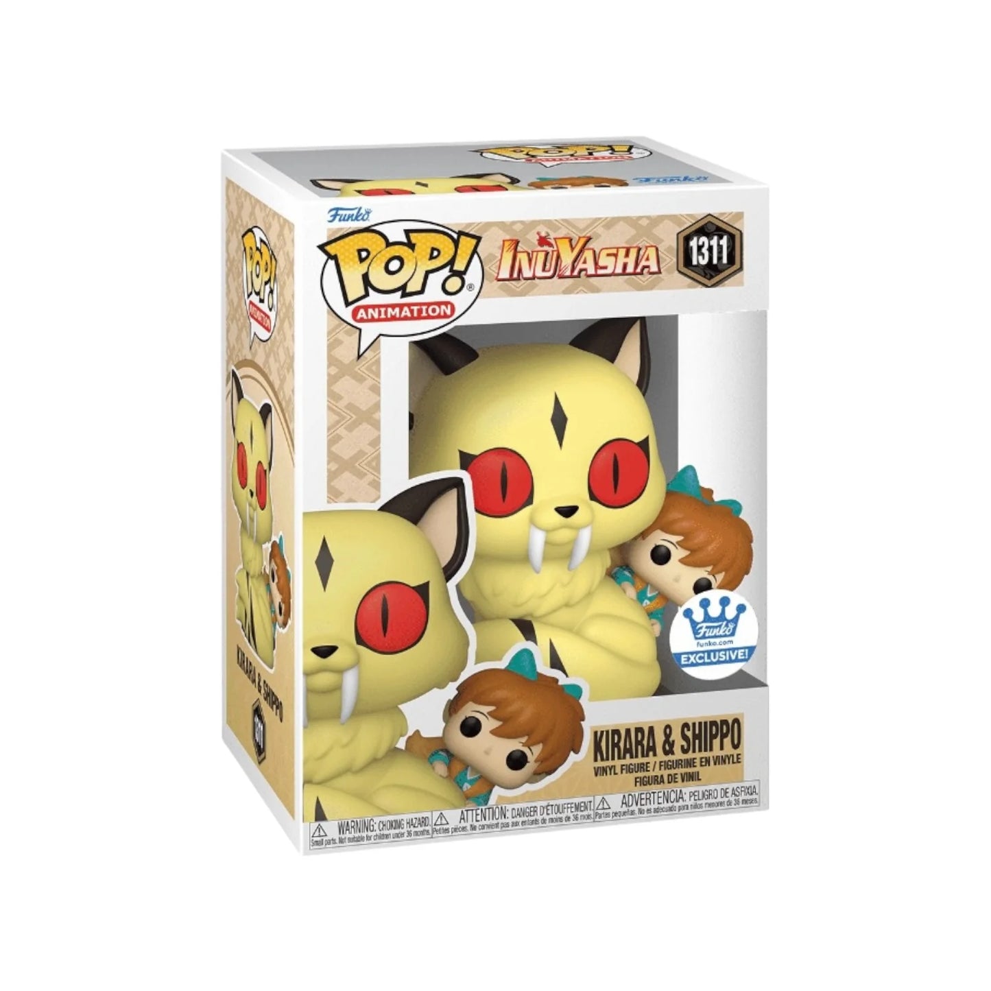 Kirara \\u0026 Shippo #1311 Funko Pop! - InuYasha - Funko Shop Exclusive