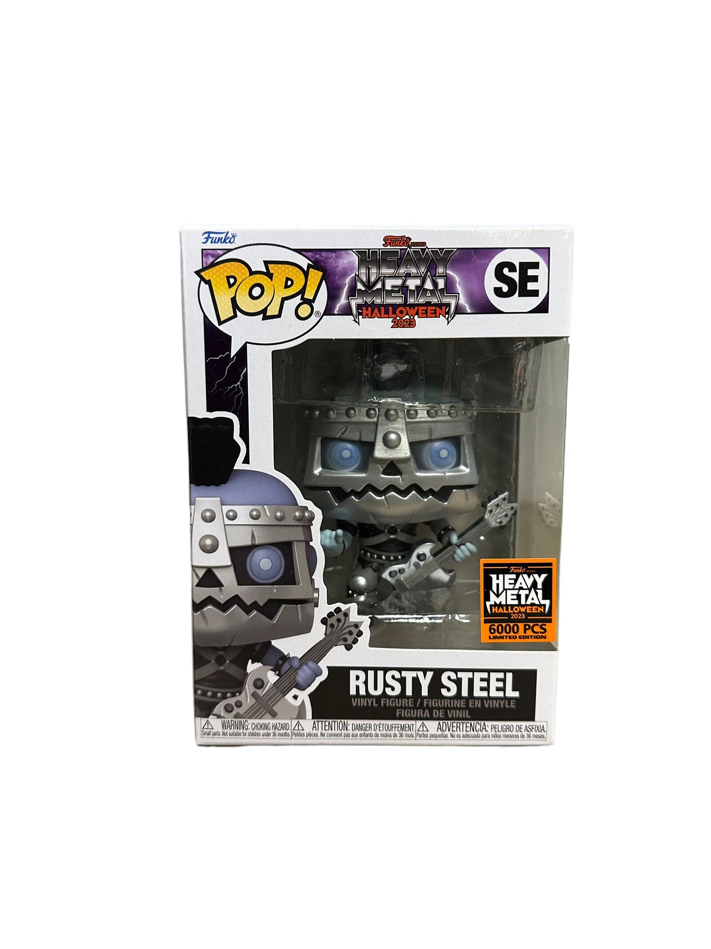 Rusty Steel Funko Pop! - Heavy Metal Halloween 2023 Exclusive LE6000 Pcs - Condition 8.5\/10