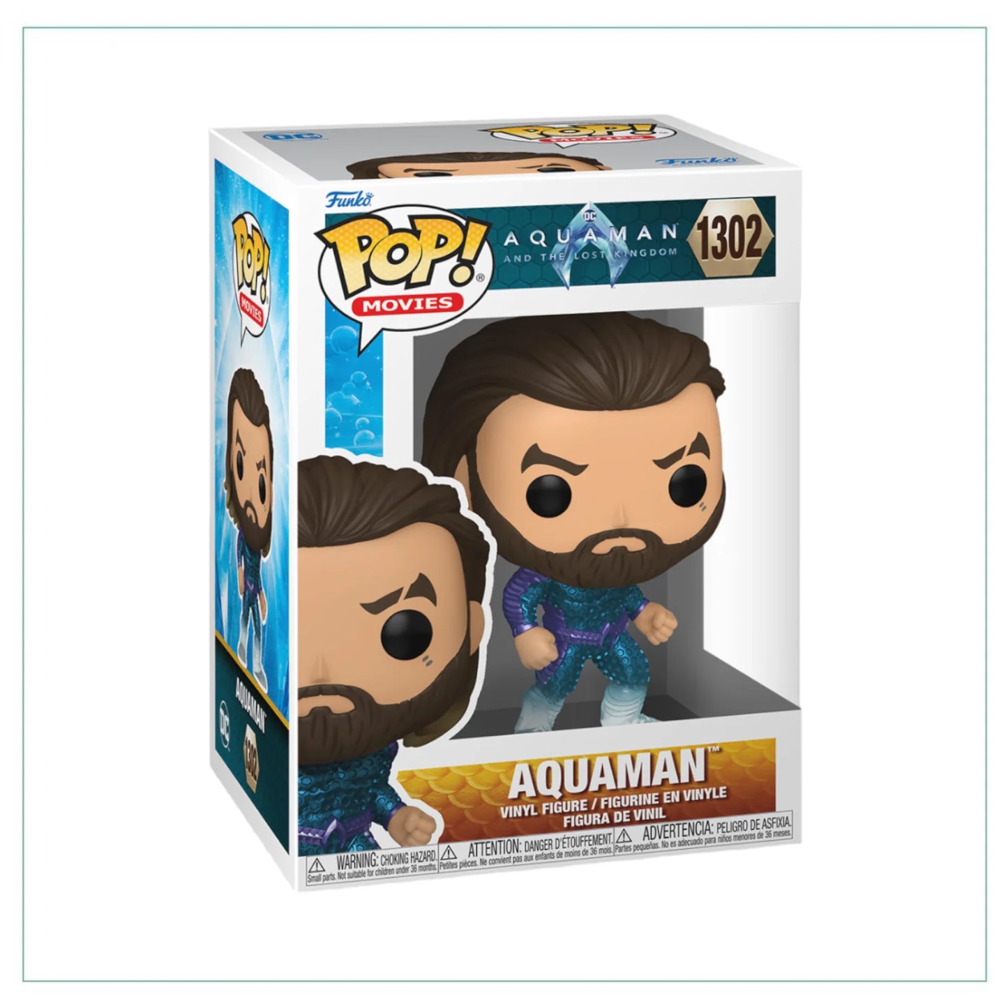 Aquaman #1302 Funko Pop! - Aquaman \\u0026 The Lost Kingdom