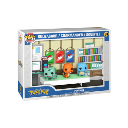 Bulbasaur , Charmander and Squirtle #01 Funko Pop Moment - Pokémon