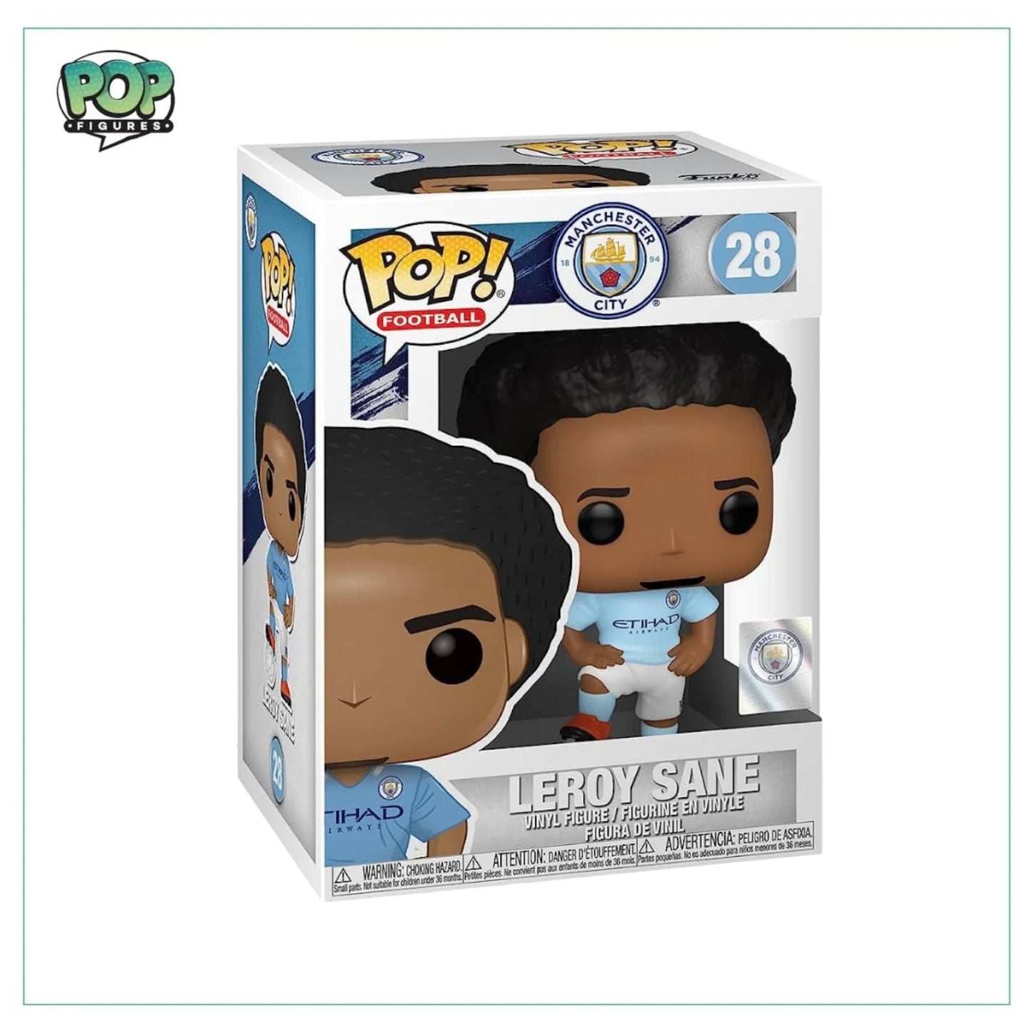 Leroy Sane #28 Funko Pop! - Football: Manchester City