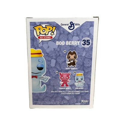 Boo Berry #35 (w\\/ Cereal) Funko Pop! - Ad Icons - Funko Shop Exclusive - Condition 8\\/10