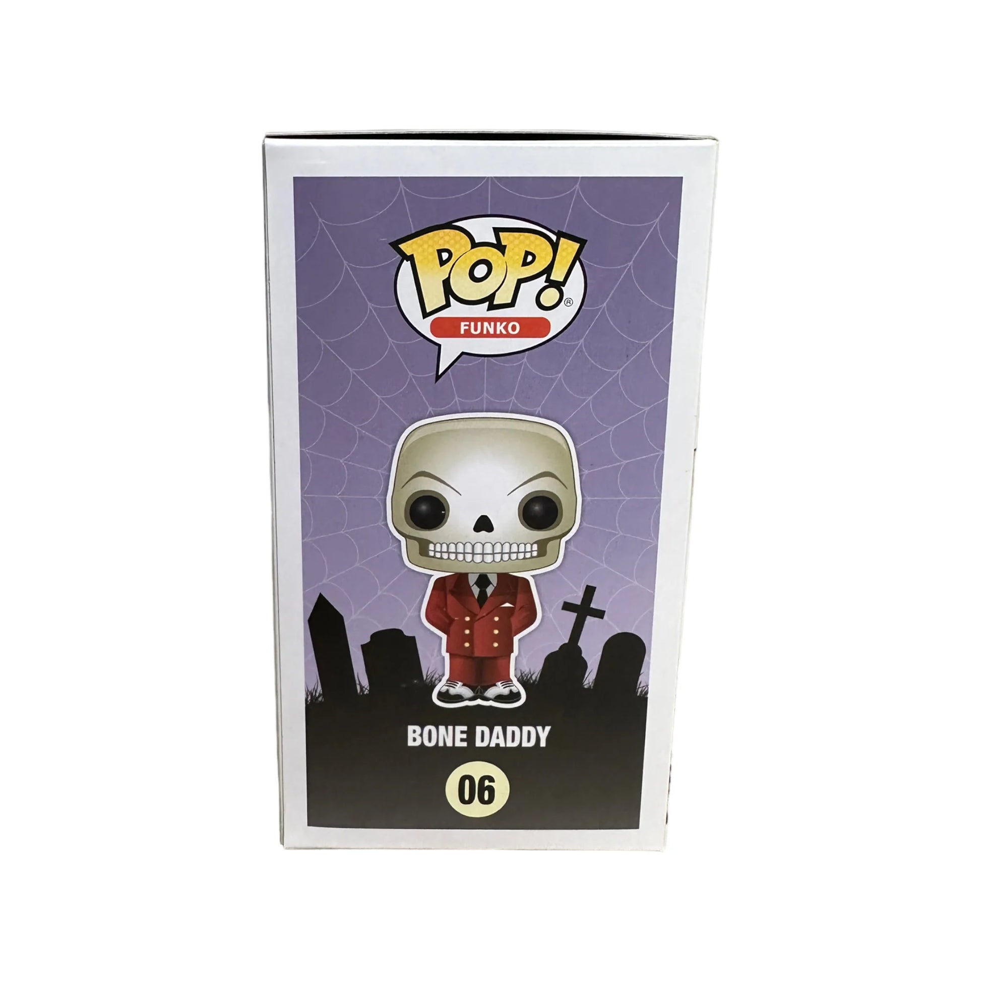 Bone Daddy #06 (Red Suit)(Glows in the Dark) Funko Pop! - Funko Fanatics Day Out 8 Exclusive - Condition 9\\/10