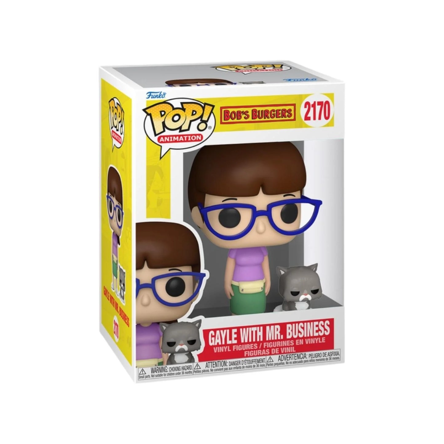 Gayle With Mr Business #2170 Funko Pop! \\u0026 Buddy - Bob's Burgers - PREORDER