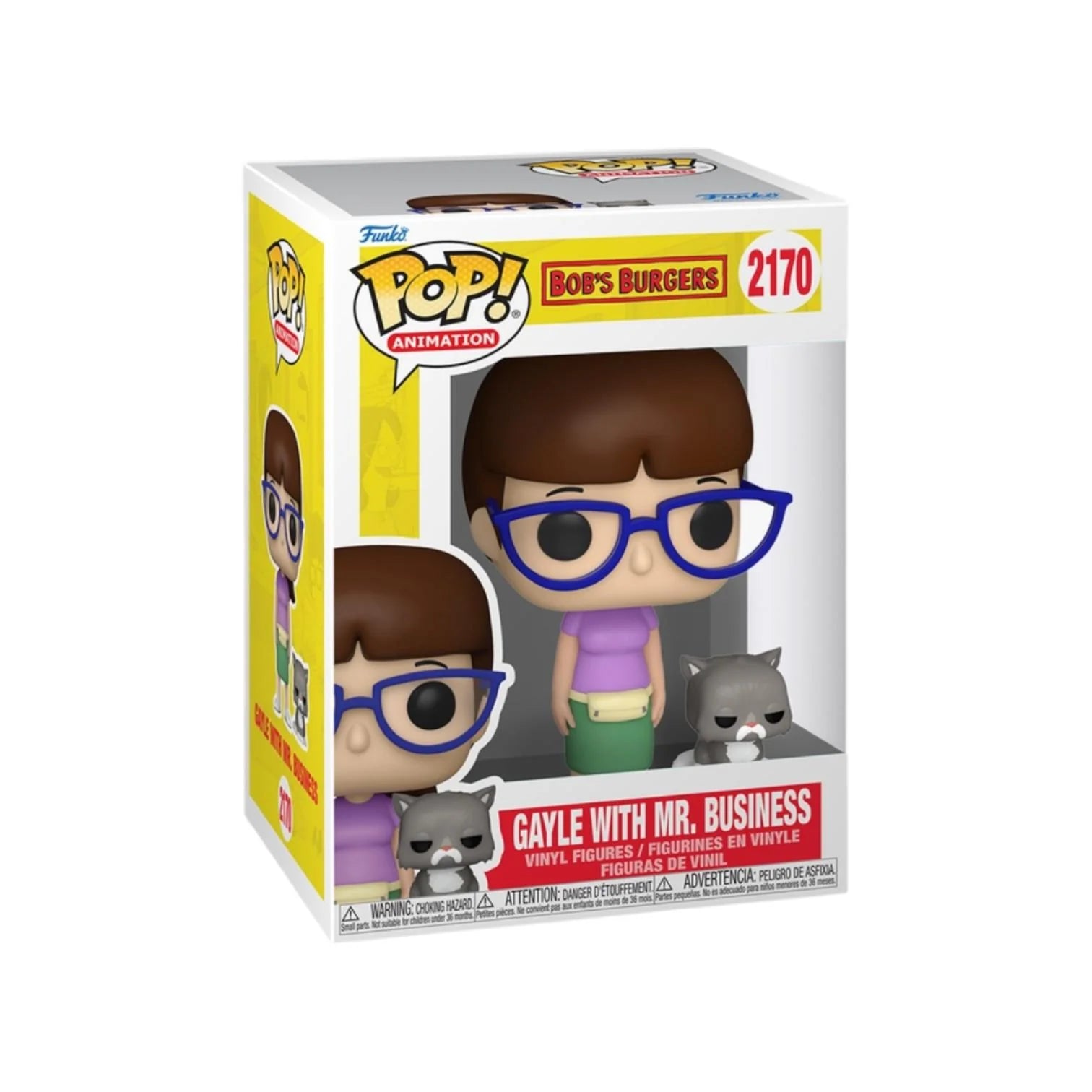 Gayle With Mr Business #2170 Funko Pop! \\u0026 Buddy - Bob's Burgers - PREORDER