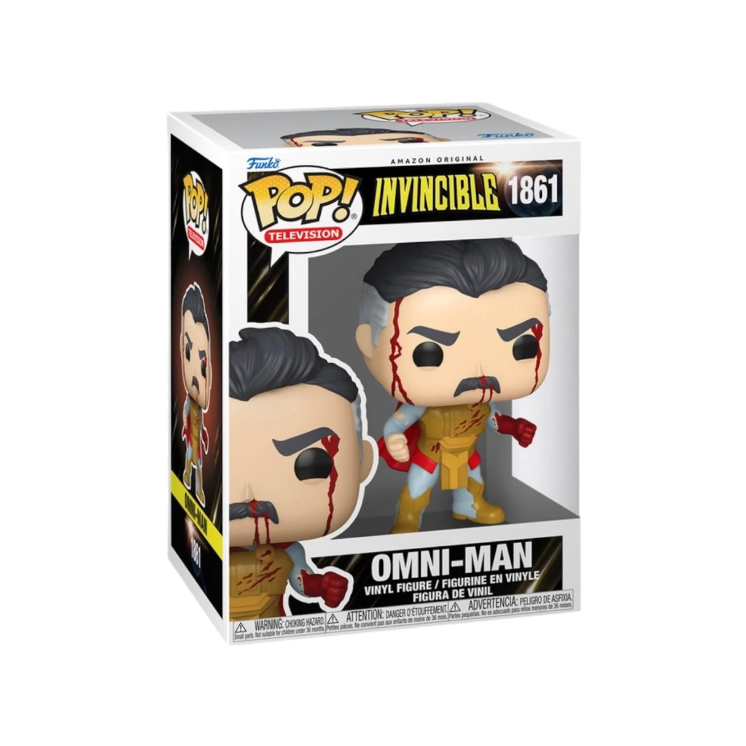 Omni-Man #1861 (Armour Bloody) Funko Pop - Invincible - PREORDER