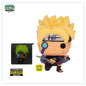 Boruto W\\/ Marks #1035 (Glows in the Dark) Funko Pop! - Boruto - Entertainment Earth Exclusive