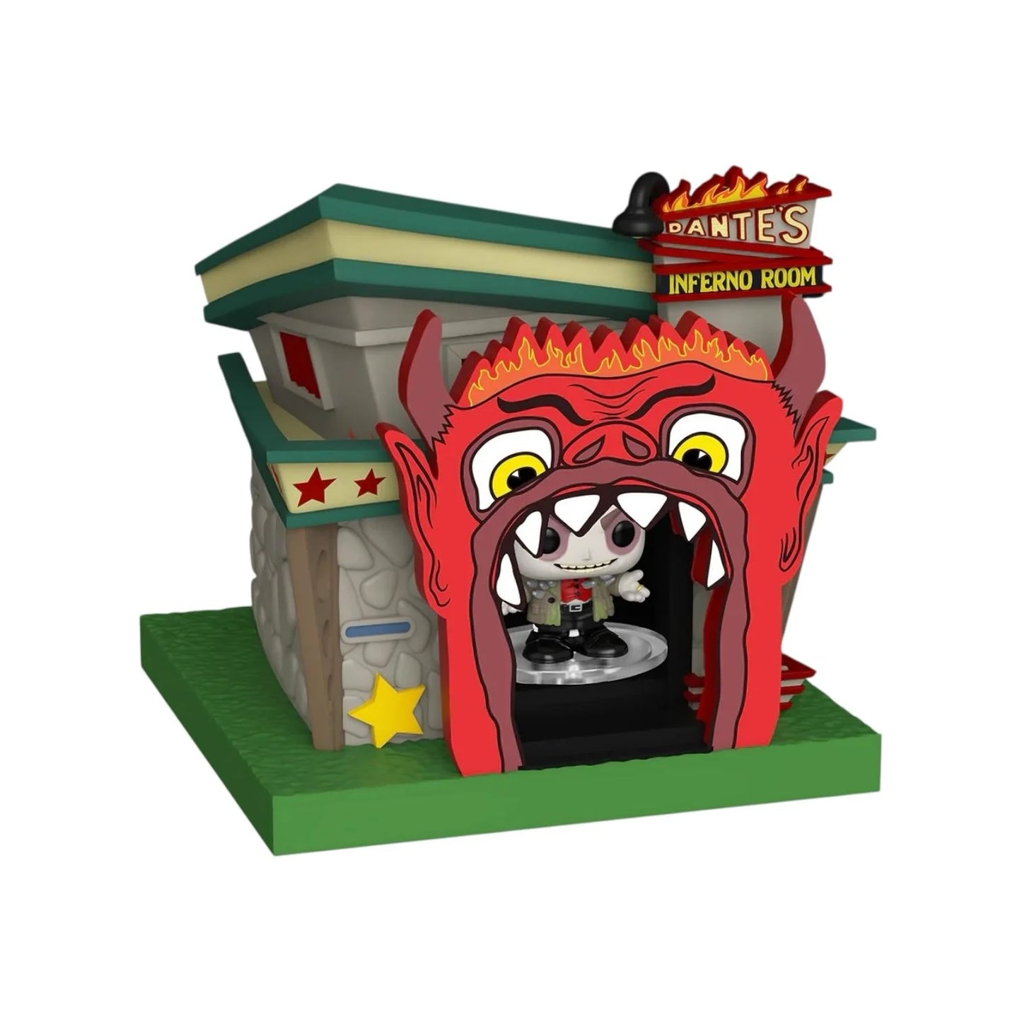 Beetlejuice and Dantes Inferno Room Funko Bitty Pop Town - Beetlejuice