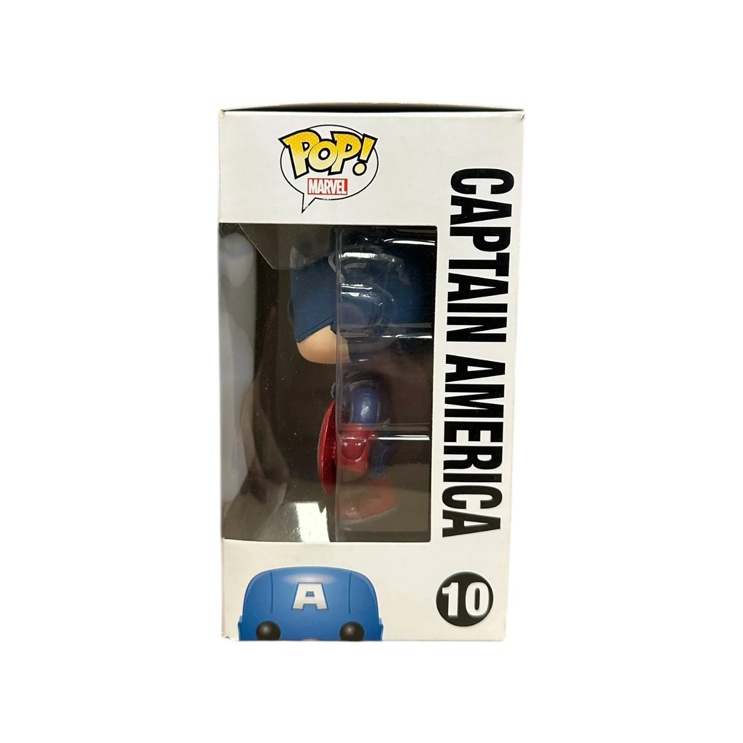 Captain America #10 (Vinyl Bobble-Head) Funko Pop! - The Avengers - 2012 Pop! - Condition 7\\/10