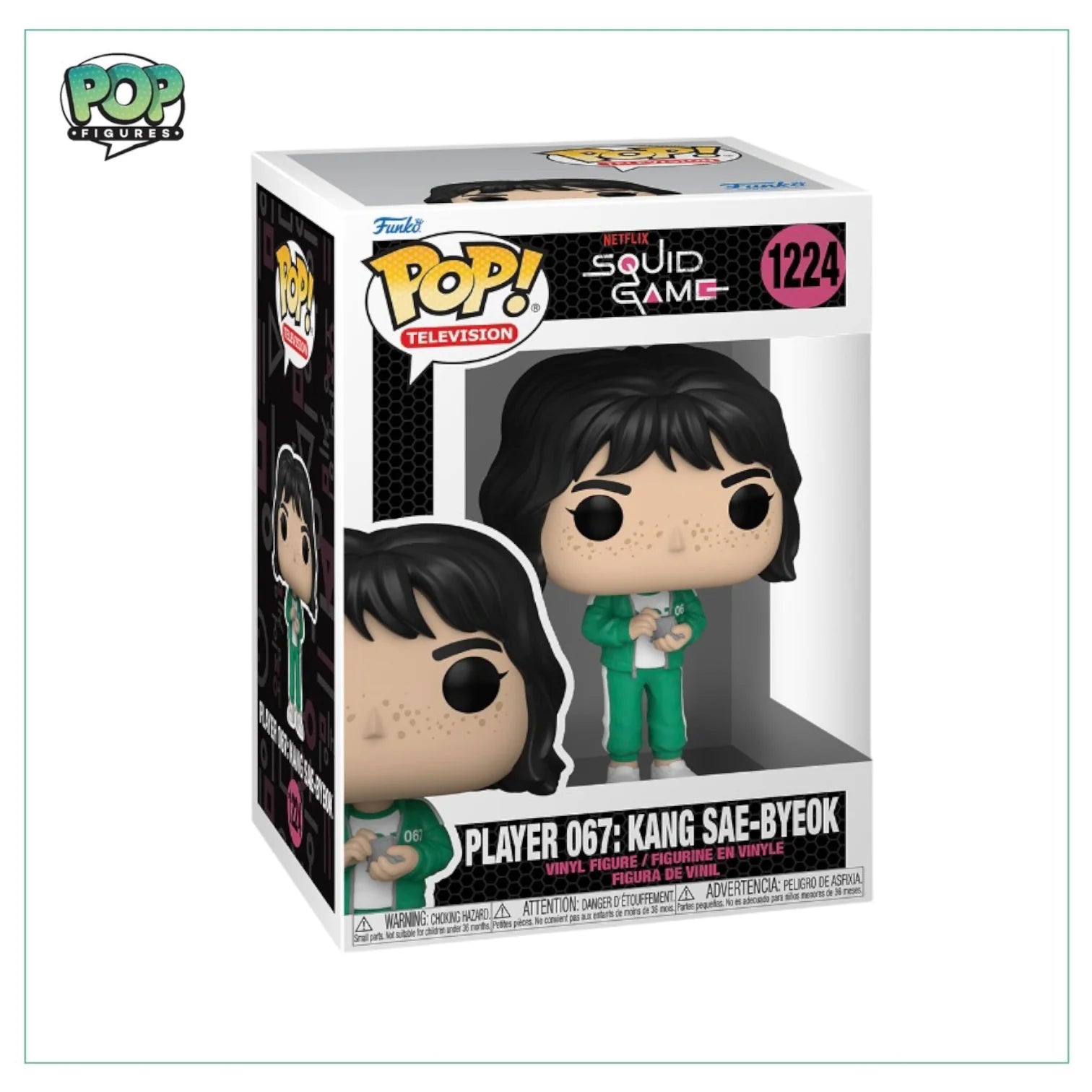 Player 067: Kang Sae-Byeok #1224 Funko Pop! - Squid Game