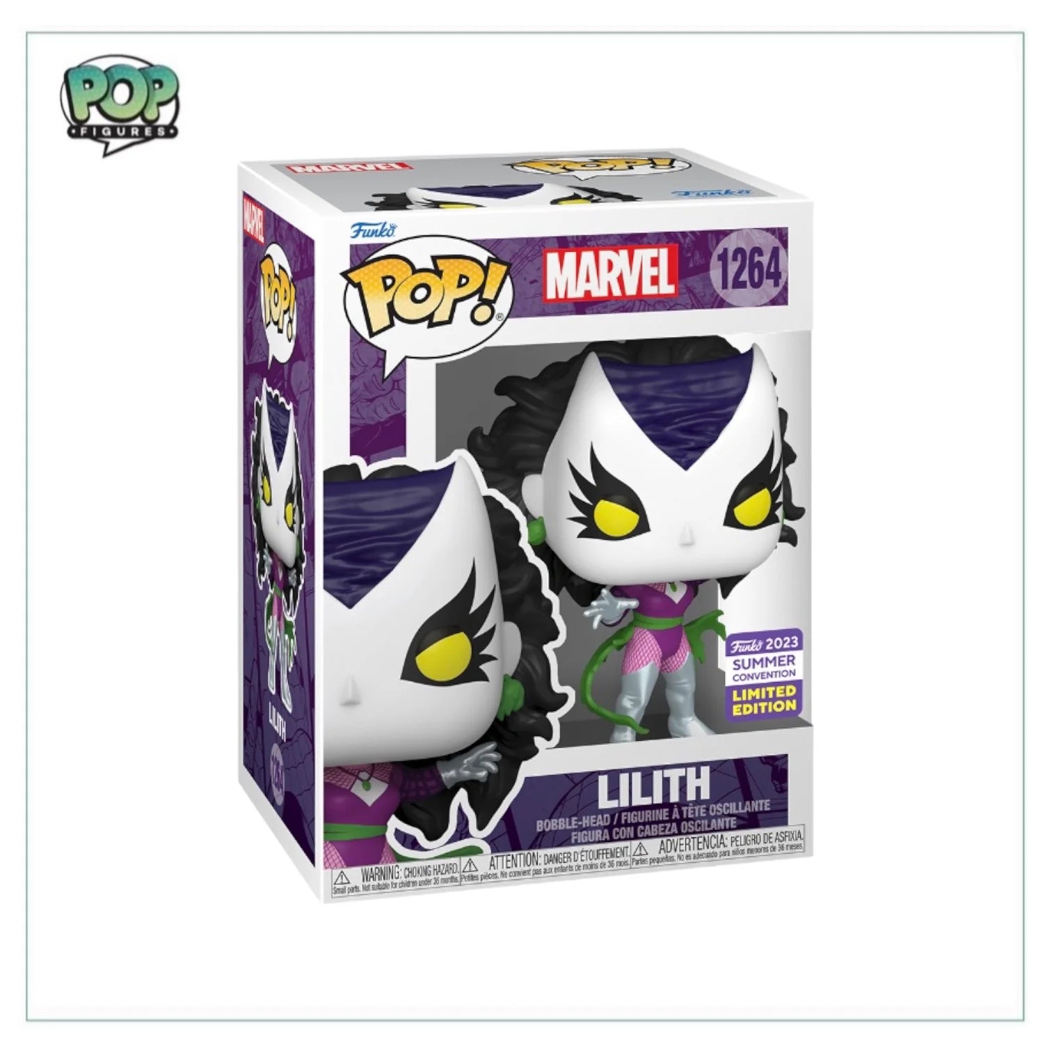 Lilith #1264 Funko Pop! - Marvel - SDCC 2023 Shared Exclusive