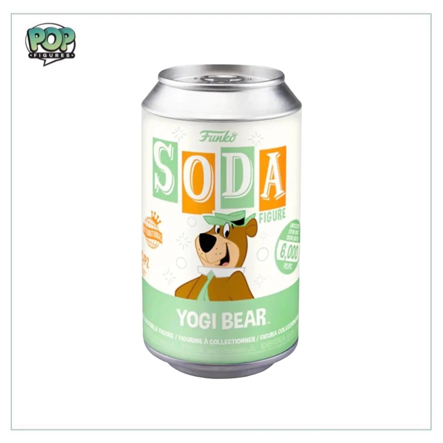 Yogi Bear Funko Soda Vinyl Figure! - Hanna-Barbera - International LE6000 Pcs - Chance of Chase
