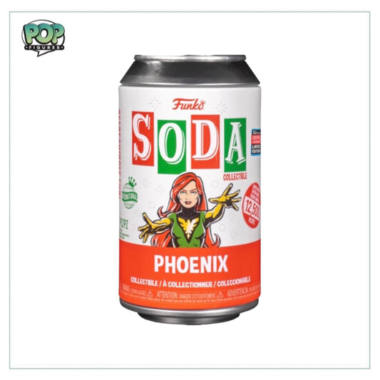 Phoenix Funko Soda Vinyl Figure! - Marvel - International NYCC 2022 Shared Exclusive LE12500 Pcs - Chance of Chase