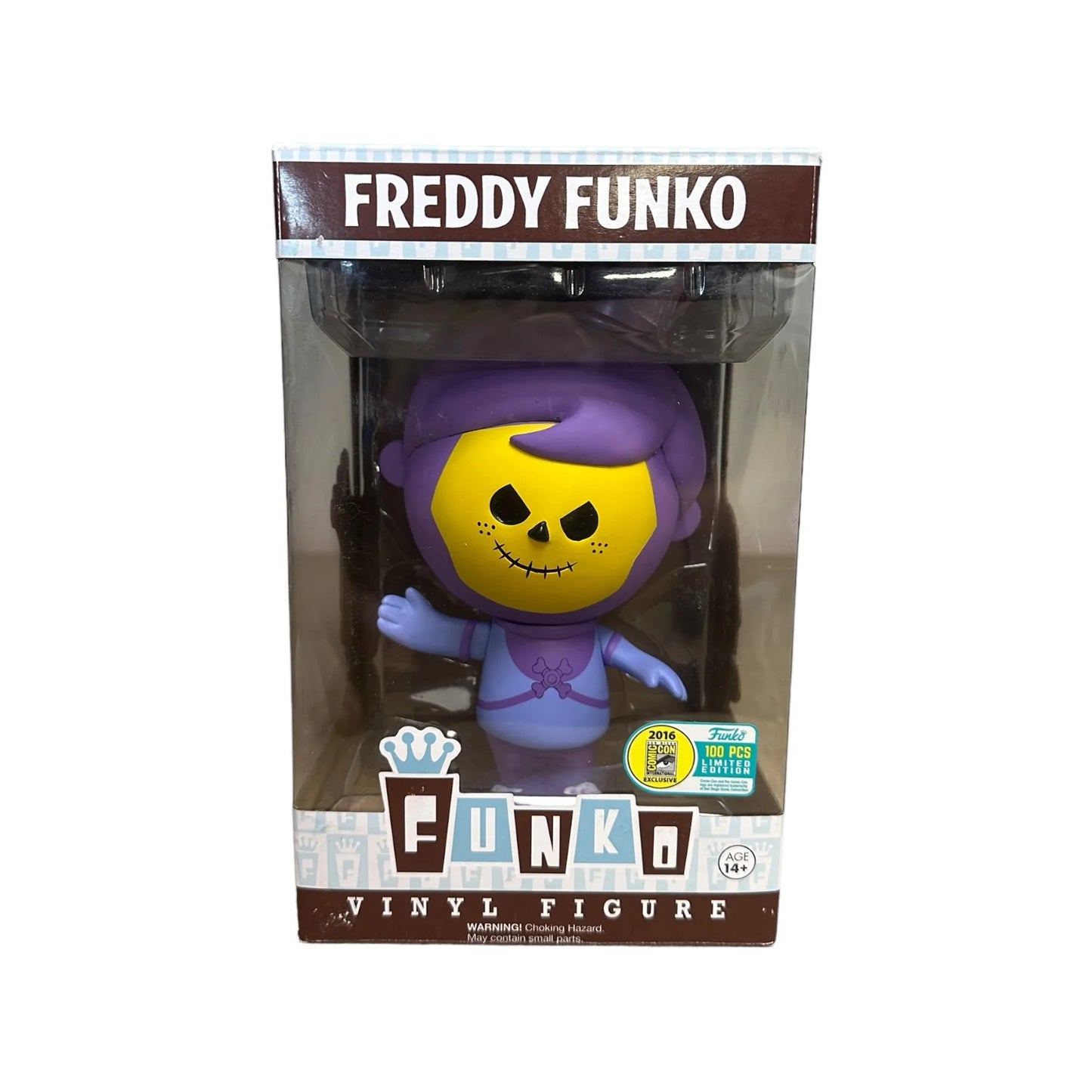 Freddy Funko as Skeletor Retro Vinyl Figure! - Masters Of The Universe - SDCC 2016 Exclusive LE100 Pcs - Condition 7.5\\/10