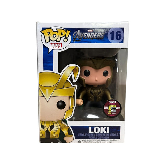 Loki #16 Funko Pop! - The Avengers - SDCC 2012 Exclusive LE480 Pcs - Condition 5.5\\/10
