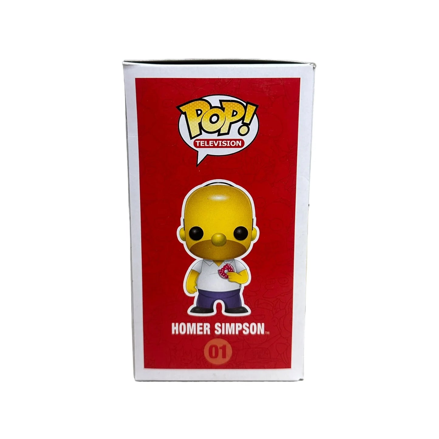 Homer Simpson #01 Funko Pop! - The Simpsons - 2011 Pop! - Condition 7.5\\/10