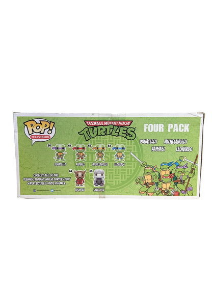 Ninja Turtles (Glows in the Dark) 4 Pack Funko Pop! - Teenage Mutant Ninja Turtles - Amazon Exclusive - Condition 6\\/10