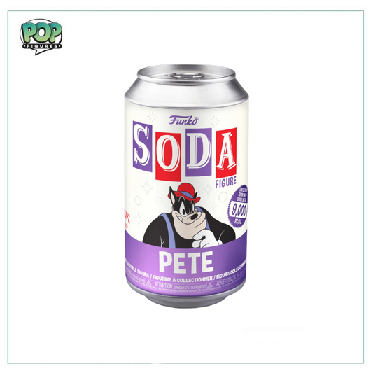 Pete Funko Soda Vinyl Figure! - Disney - LE9000 Pcs - Chance Of Chase
