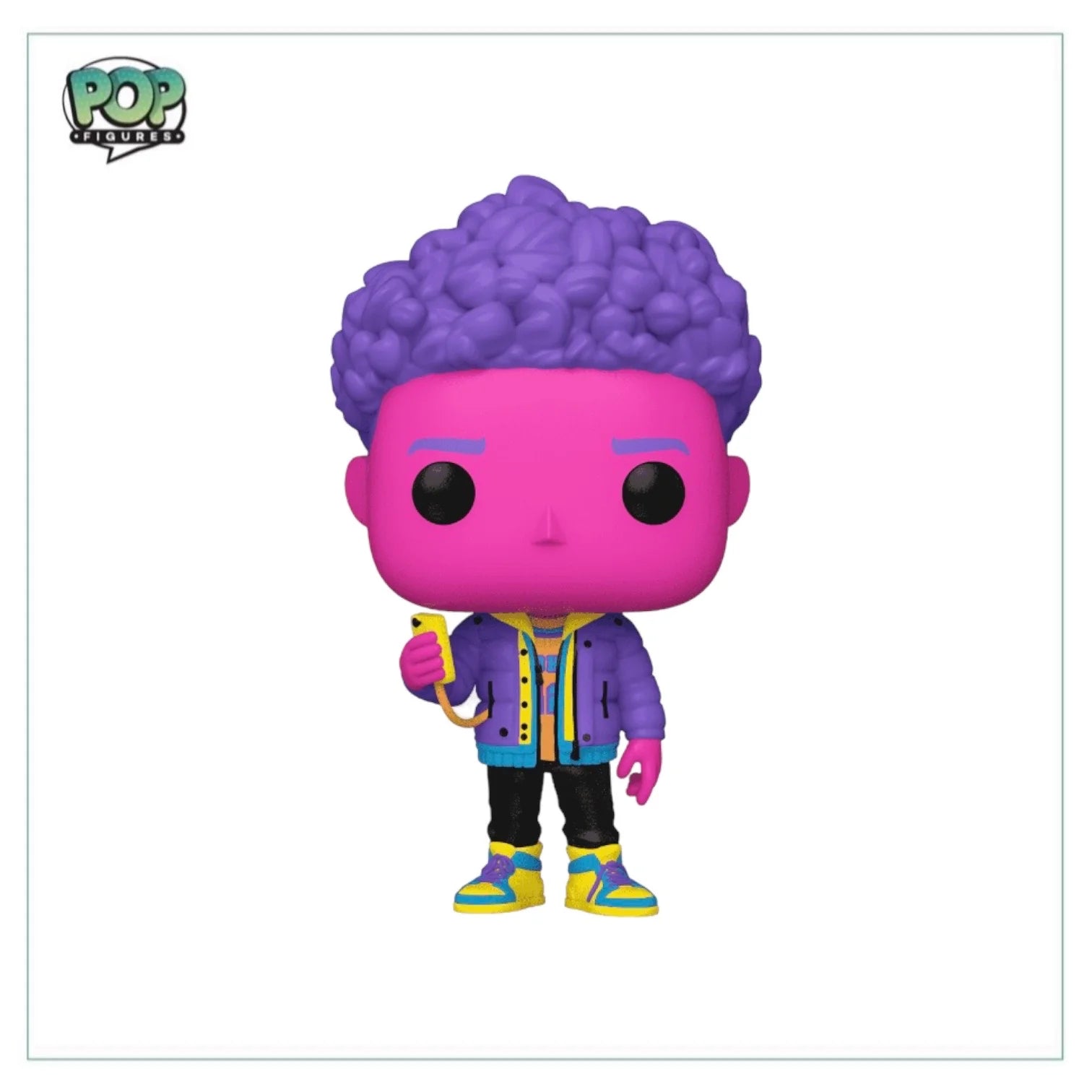 Miles Morales #1233 (Black Light) Funko Pop! - Spider-Man Across The Spider-Verse - Target Exclusive