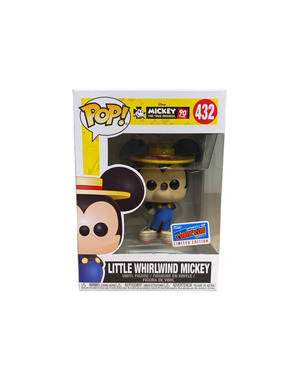 Little Whirlwind Mickey #432 Funko Pop! - Mickey's 90th Anniversary - NYCC 2018 Official Convention Exclusive - Condition 9\\/10