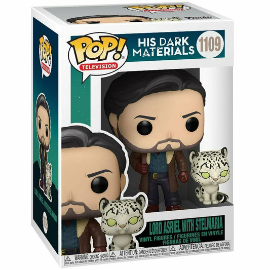 Lord Asriel with Stelmaria #1109 Funko Pop! His Dark Materials