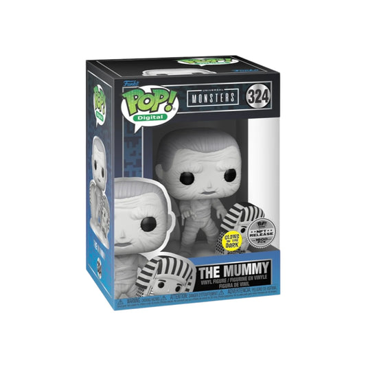 The Mummy #324 (Glows in the Dark) Funko Pop! - Universal Monsters - NFT Release Exclusive LE1600 Pcs