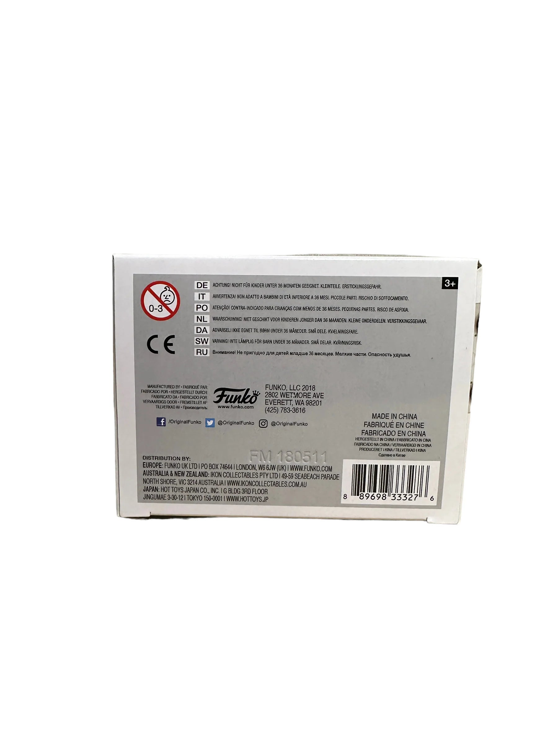 Freddy Funko as Upside Down Will Funko Pop! - SDCC 2018 Exclusive LE450 Pcs - Condition 8.75\\/10