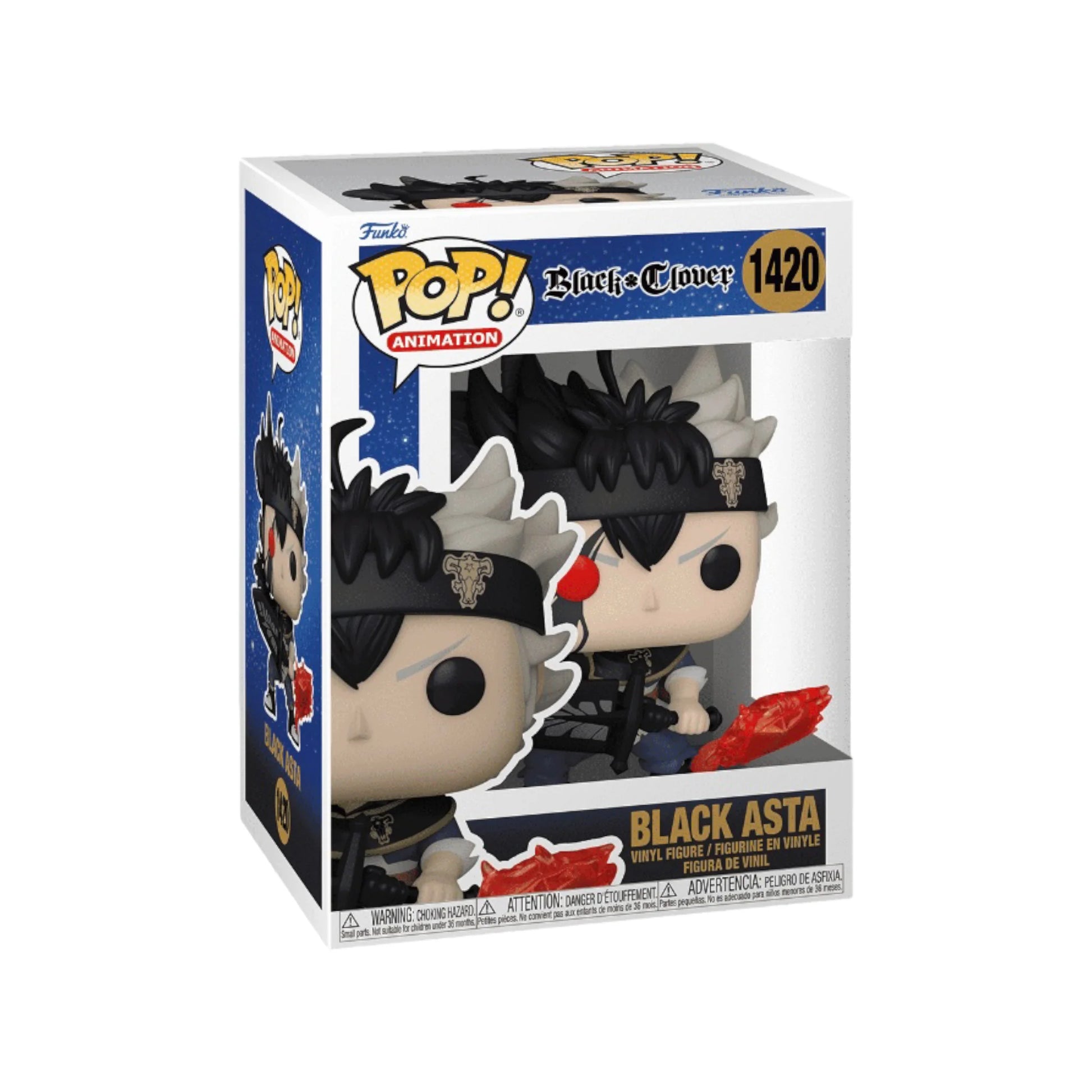 Black Asta #1420 Funko Pop! - Black Clover